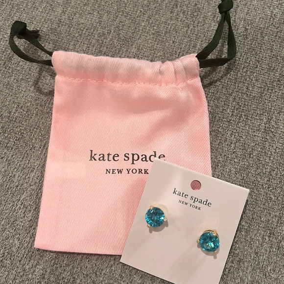 Kate Spade, beautiful turquoise studs